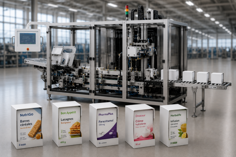 Machine wrap-around industrielle