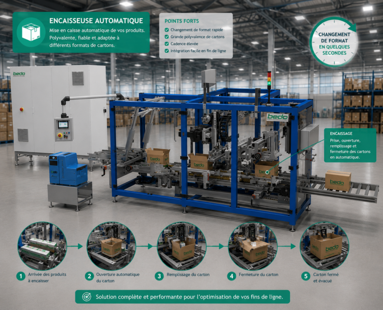 Encaisseuse latérale automatique