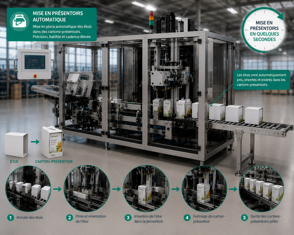 Machine wrap-around industrielle