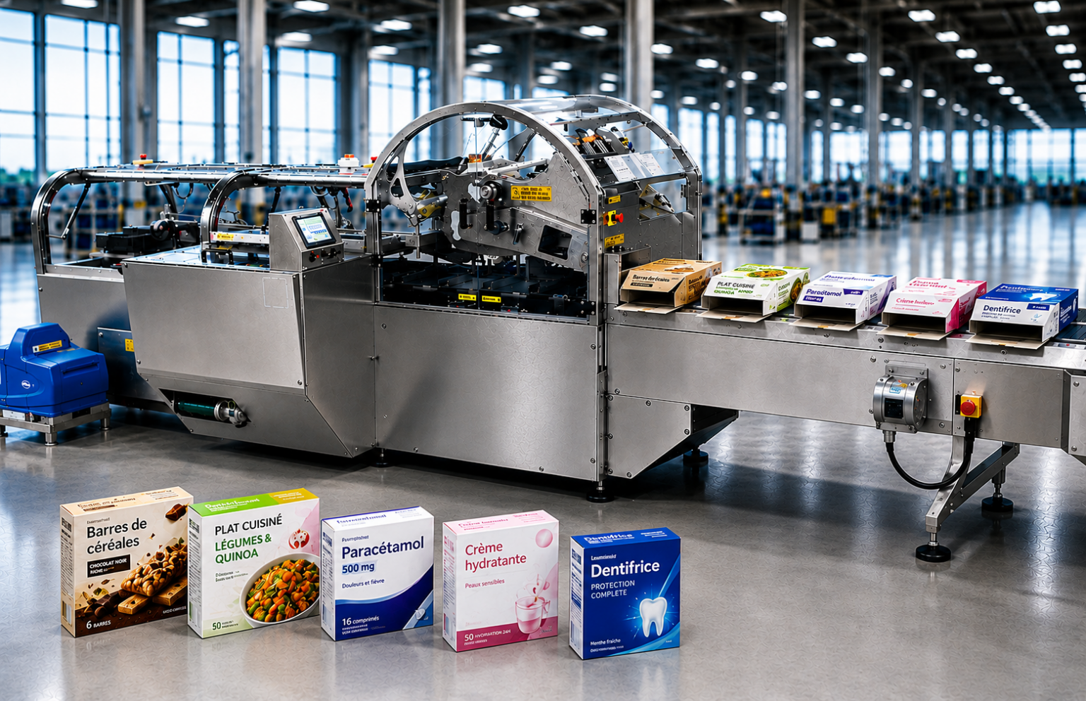 Etuyeuse industrielle latérale side load