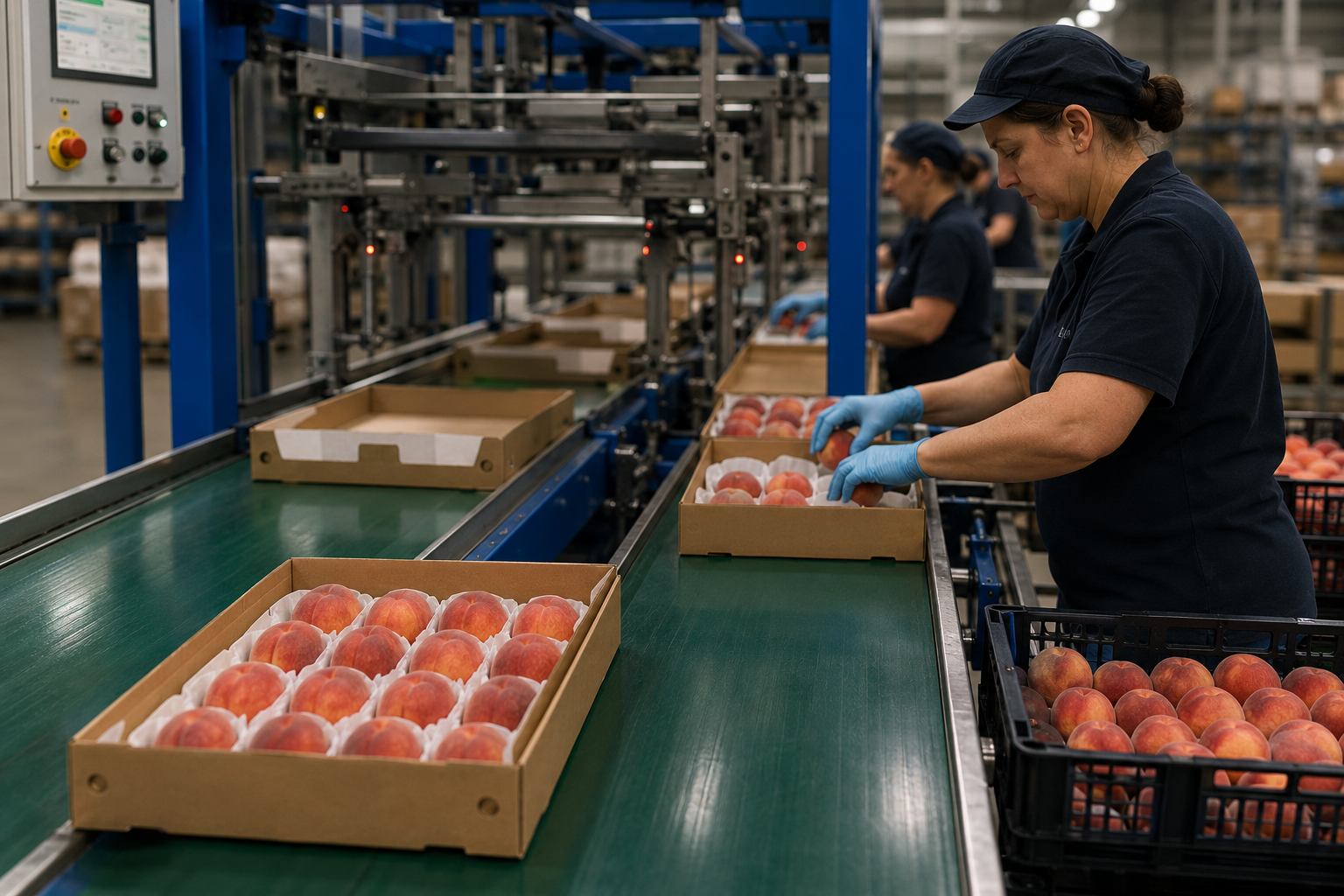 Formeuse de barquettes en carton automatique pour fruits et légumes