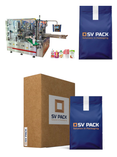 Ensacheuse automatique pour sachets doypacks préformés