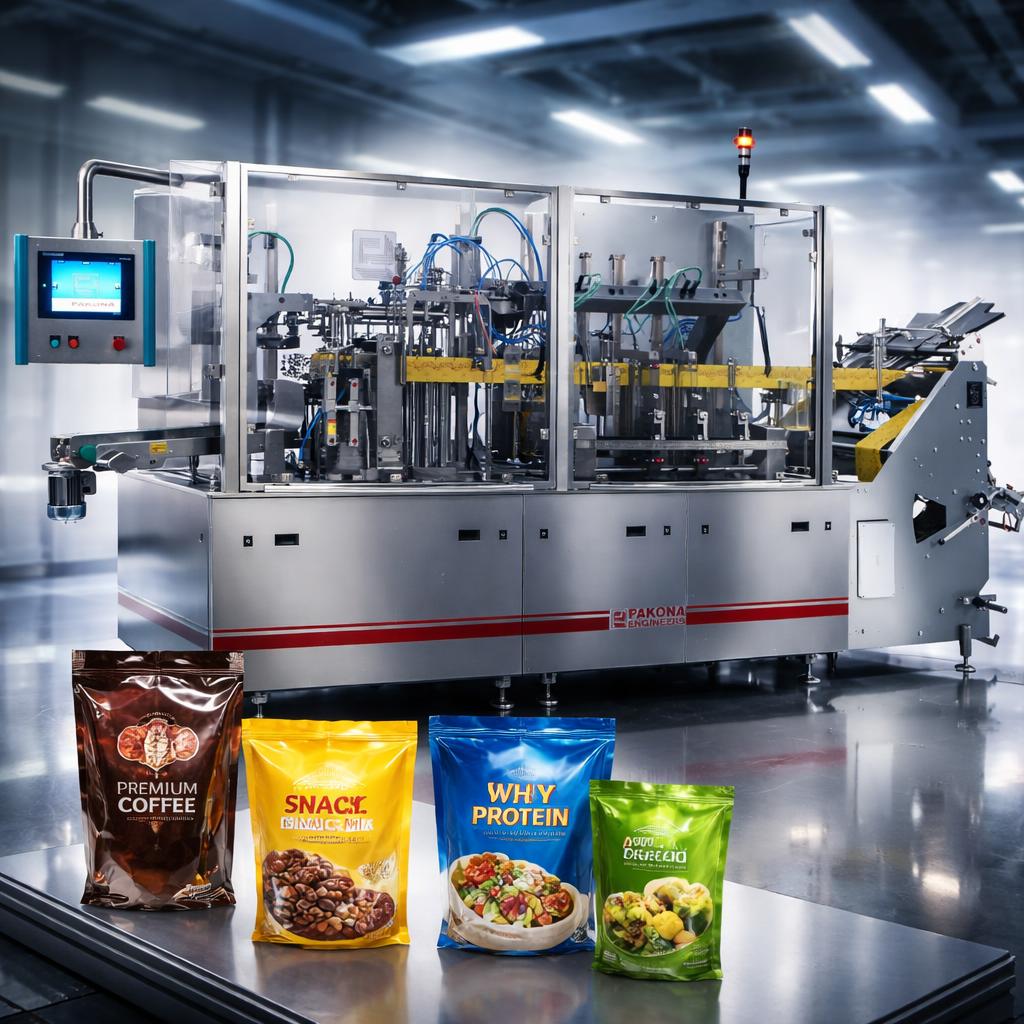 Ensacheuse automatique industrielle Doypack